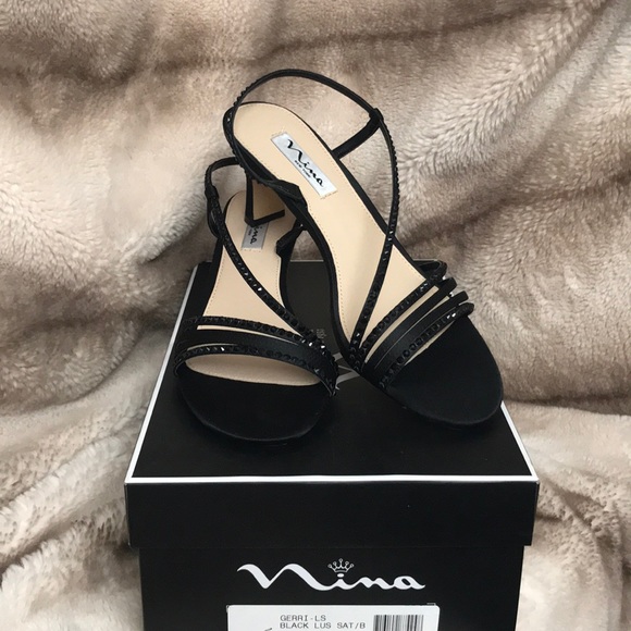 Nina Shoes - Nina Gerri LS Dramatic Sparkle Special Event Shoe